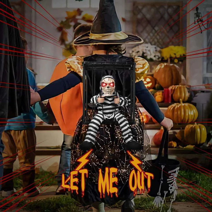 👻🎃Early Halloween Sale☠️ - Glowing Motion Skeleton Prisoner