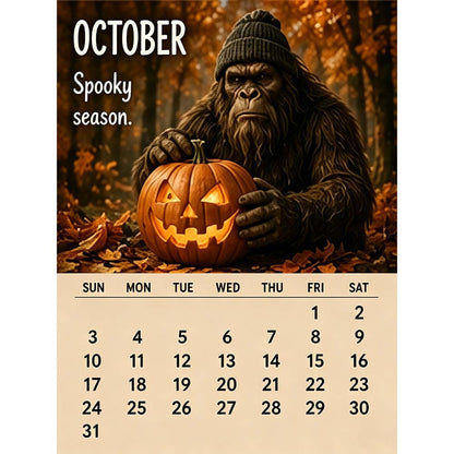 🦶2027 Bigfoot's Daily Life Calendar