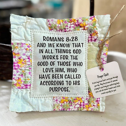 💖🎁2026 Mother's Day Gifts 50% Off--✝️Prayer Quilt with cross inside🥰