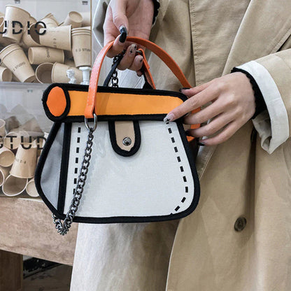 🎅Best Christmas Gift 🎁2D Cartoon Handbag👜