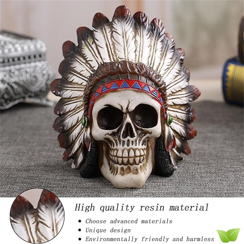 🔥Last Day Sale-💀Skull Statue for Home Decor