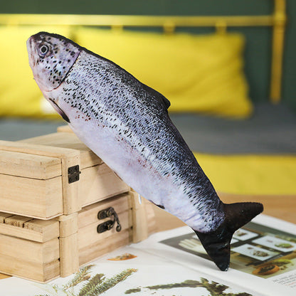 🐟🐠🐬 Electric Moving Fish Interactive Plush Toys
