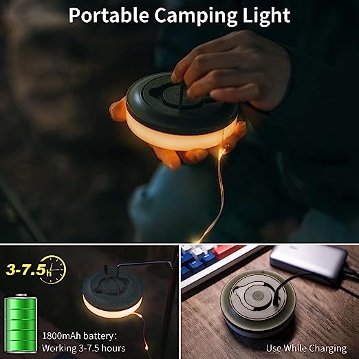 🔥2023 Hot Sell 49% OFF🔥Multifunctional Portable Camping Light💡