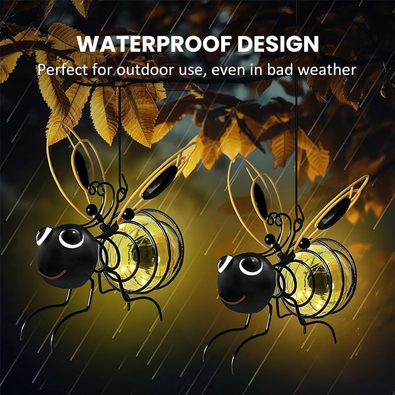 🎁 LAST DAY: 50% OFF! 🔥Outdoor Hanging Solar Bee Light