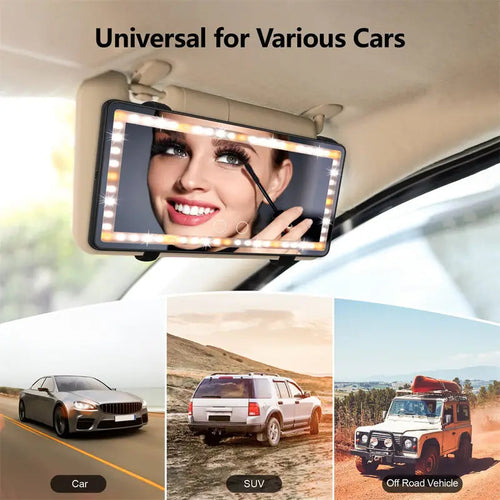 ✨Rechargeable Car Sun Visor Makeup Mirror