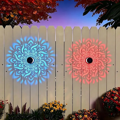 🔥Solar-Powered Mandala Projector Light