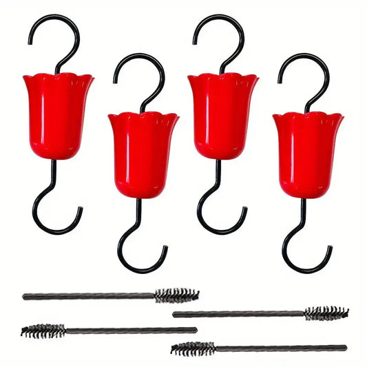 4pcs Ant Guard For Hummingbird Feeder Set
