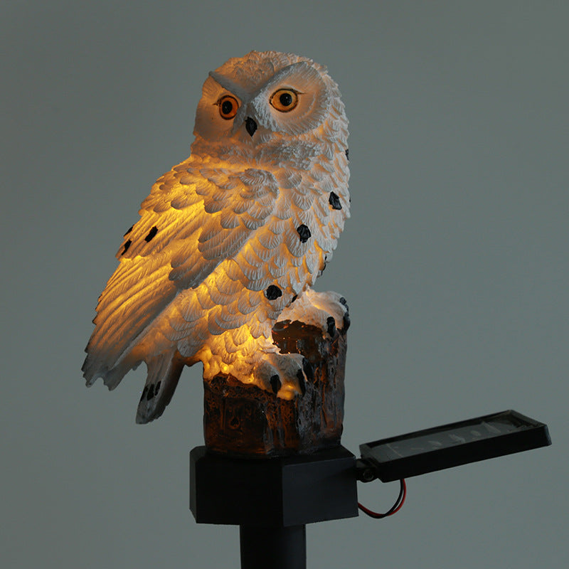 🔥Hot Sale🔥Waterproof Solar Owl Light – LED Pathway Light for Lawn, Garden & Outdoor Decor