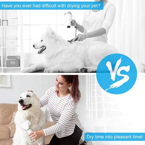 🐶Brushy Air: 2 In 1 Dog Dryer（Send universal conversion head）