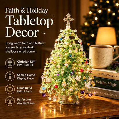 🎄DIY Beaded Christmas Tree Kit – Create Your Own Sparkling Holiday Decoration