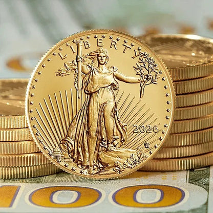 ❗❗🔥Last 10 sets!!! 2026 American Gold Eagle - 40th Anniversary Gold Coin Represents A Historical Milestone