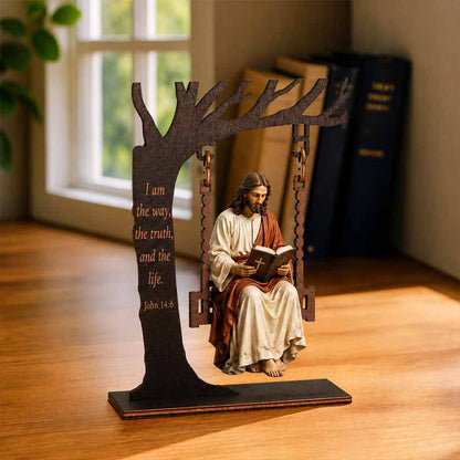 📚Last Day 49% OFF - Christian Jesus Swing Ornament