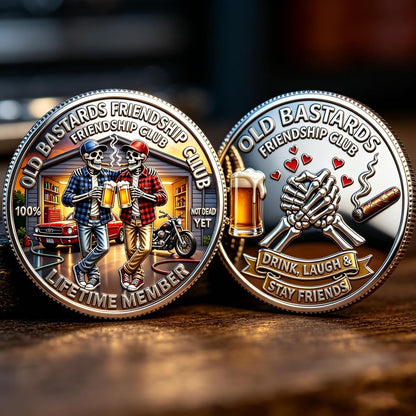 Old Friends Forever Club Coin