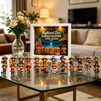 🔥FLASH SALE 50% OFF - 🐮Highland Cow Summer Vacation Advent Calendar 2026