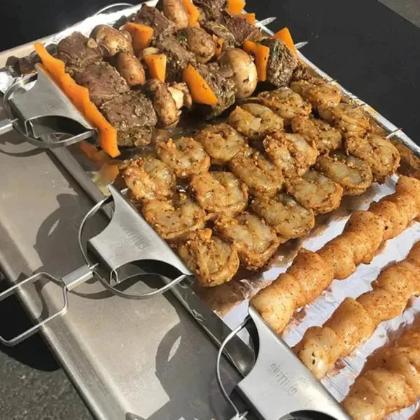 🍖3 Way Grill Skewers - GrillSavant🍖