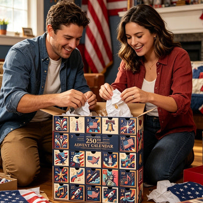 United States 250th Anniversary Advent Calendar | Limited-Edition 25-Day Countdown