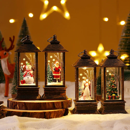 🎄Christmas Snowflake Glowing Lantern🎁