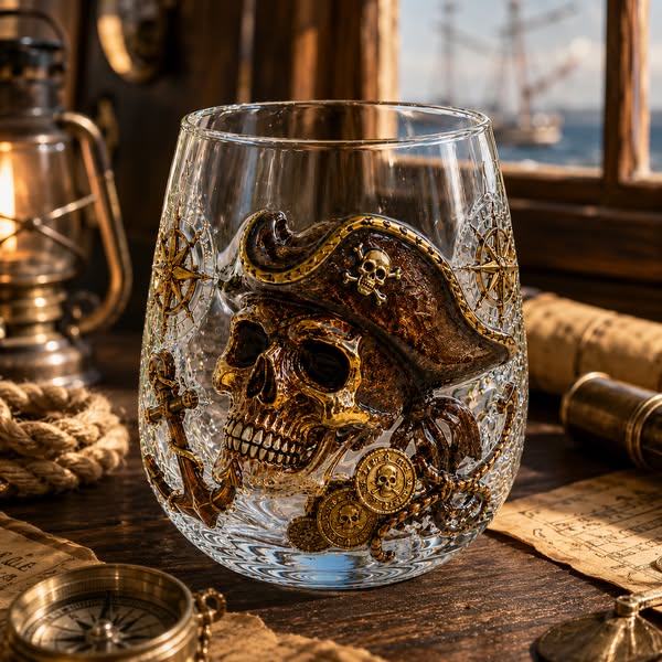 🌊Release The Kraken Pirate Glass Collection