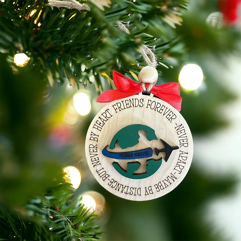 🤣We'll Be Forever Friend Funny Friend Christmas Ornament