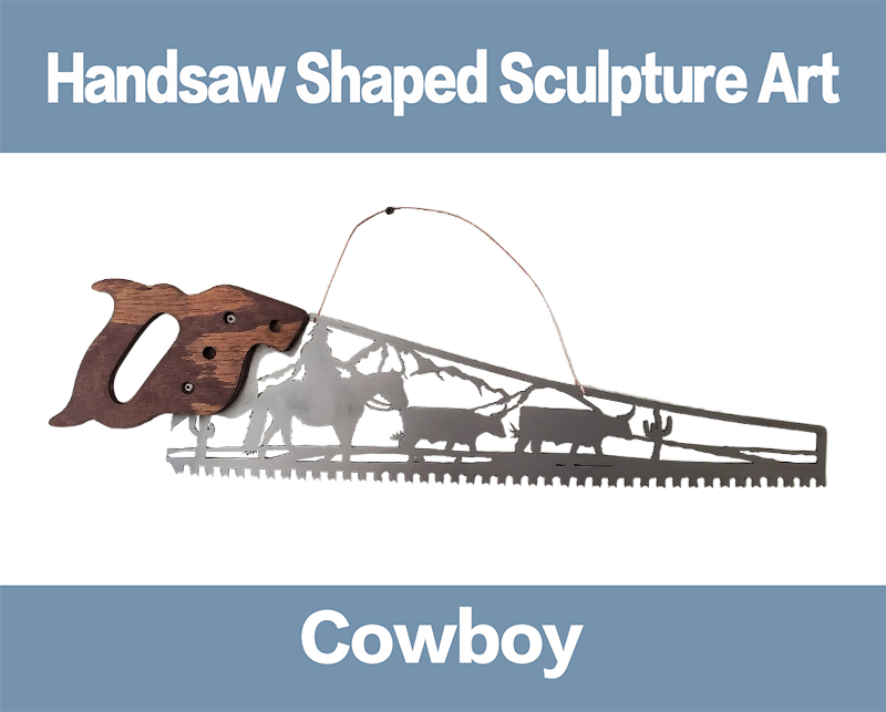 ✨Father‘s Day Hot Sale 49% OFF-- Handsaw Shaped Sculpture Art