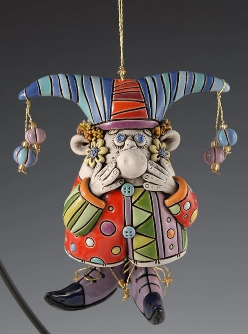🔥Today's special offer 49% OFF 🌈Colorful Jester Bell Ornaments