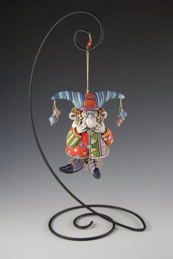 🔥Today's special offer 49% OFF 🌈Colorful Jester Bell Ornaments
