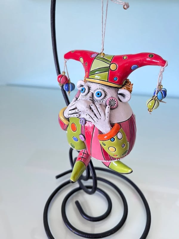 🔥Today's special offer 49% OFF 🌈Colorful Jester Bell Ornaments