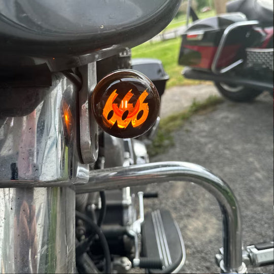 Funny Motorcycle Lens Cover ( 1 pair )