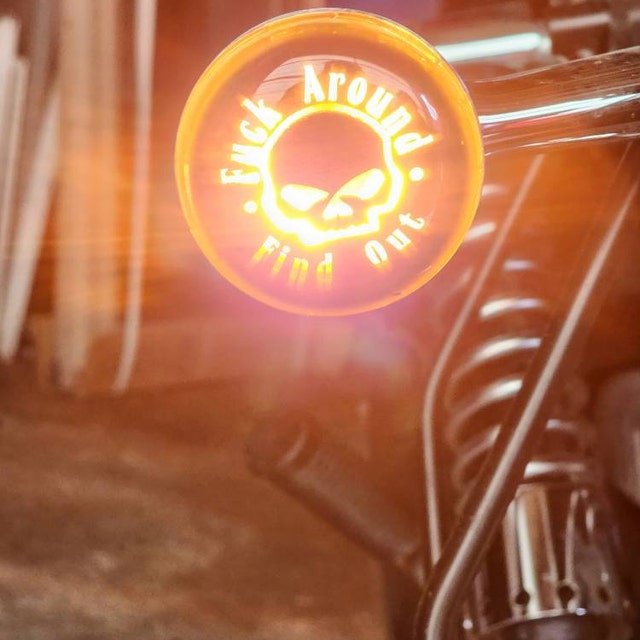 🤣Funny Motorcycle Lens Cover