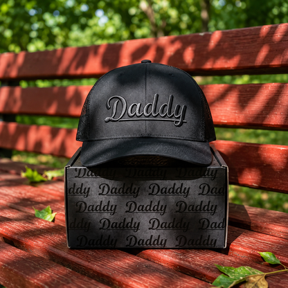 🎁 Father’s Day Sale – 50% OFF! Daddy Embroidered Trucker Hat | Perfect Gift for Dad