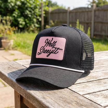 🧢 “Well Sheeyit” Trucker Hat — Attitude You Can Wear