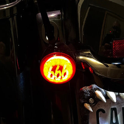 Funny Motorcycle Lens Cover ( 1 pair )