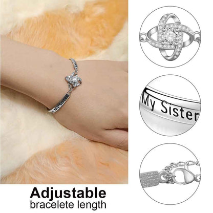 🍀The Lucky Four-Leaf Clover Bracelet A symbol of luck, love, and the bond between best friends.