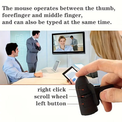 🔥🔥Hot Sale - 49% OFF - 🌟Creative Wireless Finger Lazy Mouse