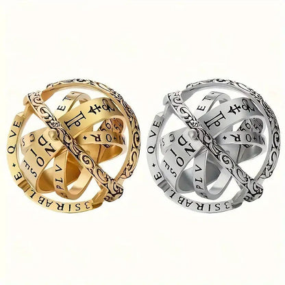 ✨🪐Rotating Astronomical Globe Finger Ring (🔥🔥BUY 2 FREE SHIPPING)