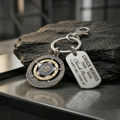 Chuck Norris Memorial Limited Edition Keychain