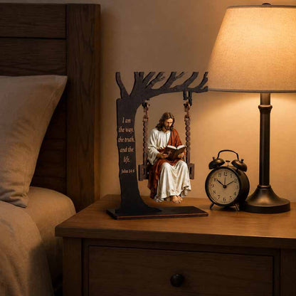📚Last Day 49% OFF - Christian Jesus Swing Ornament