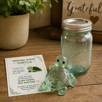 🐢Original Recycled Glass Support Turtle