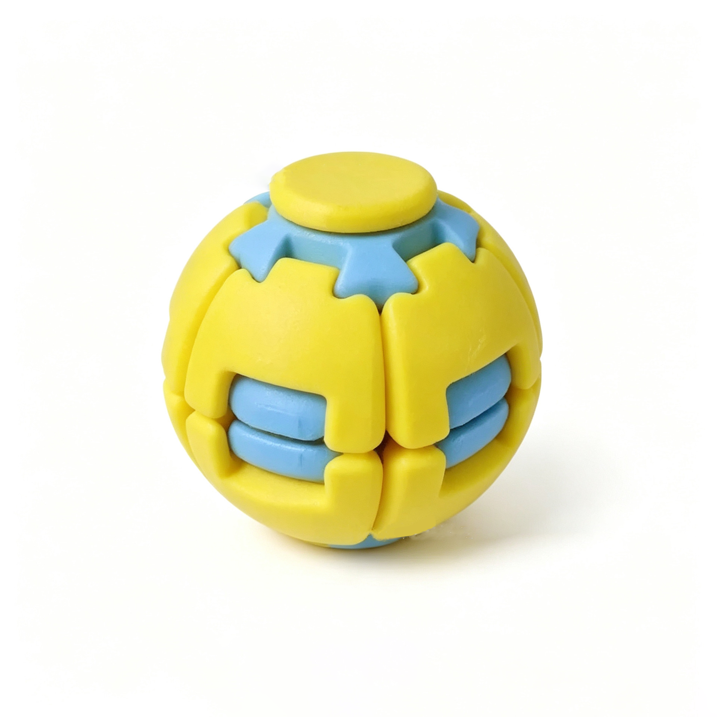 Magic Squishy Spinning Ball – Press-to-Spin Pocket Fidget Toy