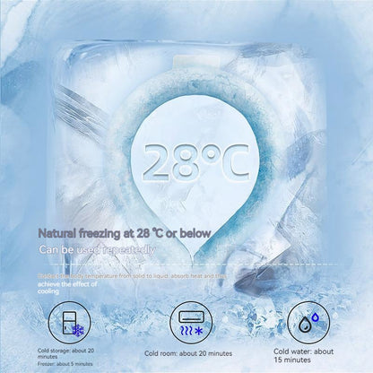 💥2025 New Products❄️Wearable Cooling Neck Wraps for Summer Heat