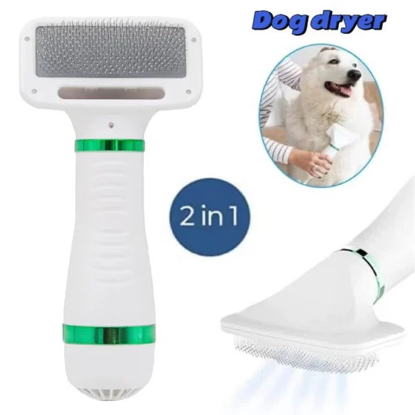 🐶Brushy Air: 2 In 1 Dog Dryer（Send universal conversion head）
