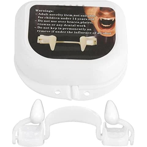 🎃👻Halloween Hot Sale🦷Automatic retractable vampire fangs💥