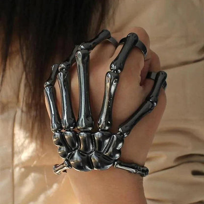 ☠️👻Hand Skull Skeleton Bracelet