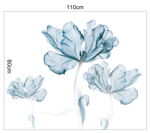 (❤HOT SALE- 49% OFF) Flower Wall Sticker Wallpaper