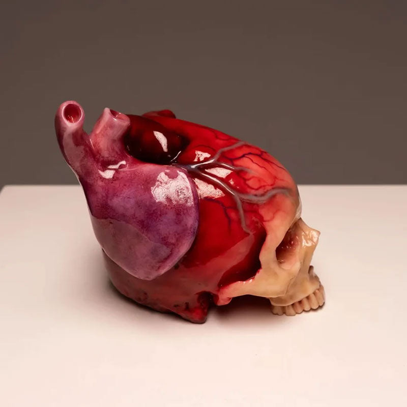 Heart Skull