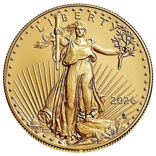 ❗❗🔥Last 10 sets!!! 2026 American Gold Eagle - 40th Anniversary Gold Coin Represents A Historical Milestone