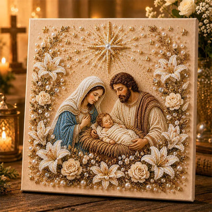 🙏🙏Christian DIY Pearl Art Set