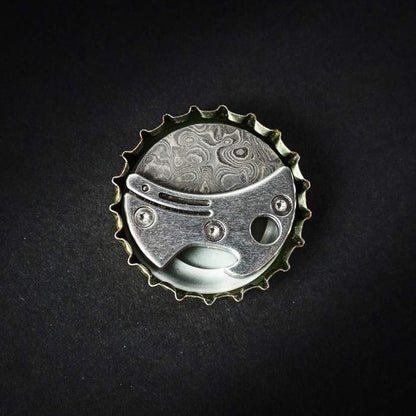 🔥Mini Titanium Compact Bottle Opener & EDC Cutter