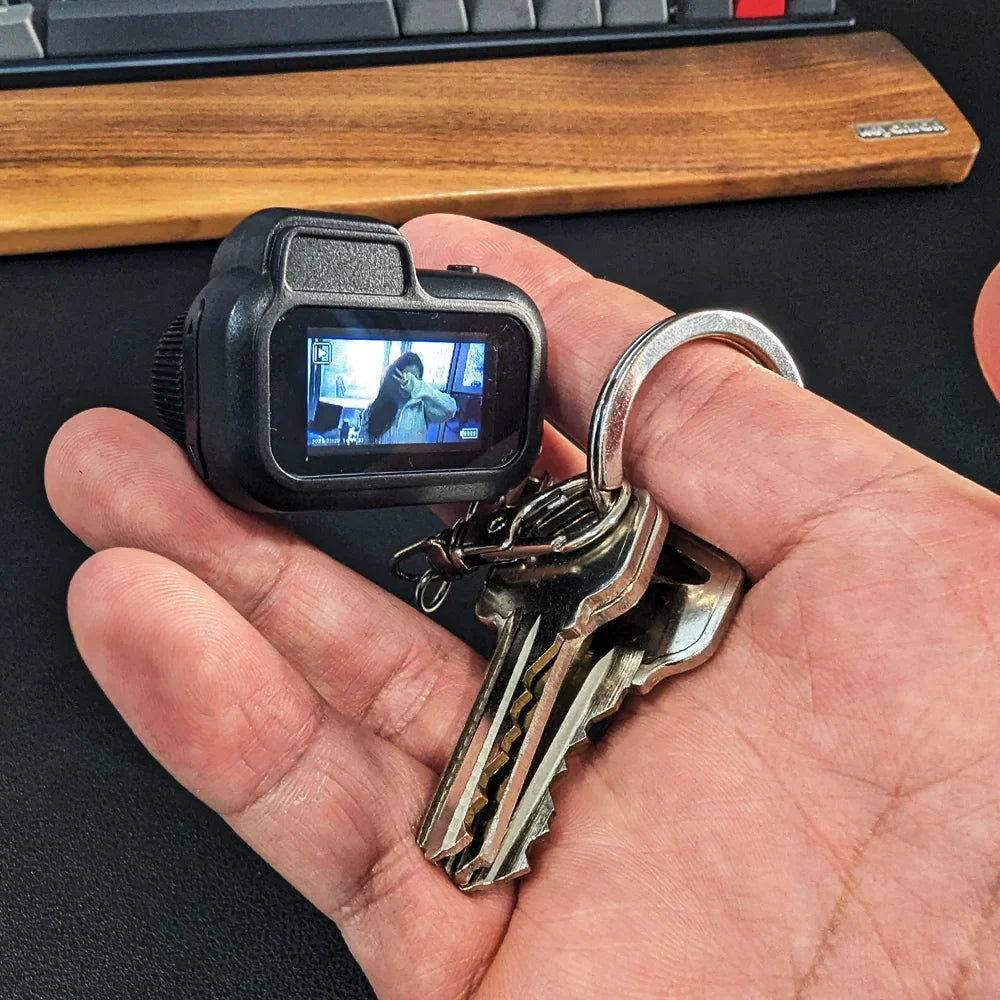 📷Real Mini Camera Keychain