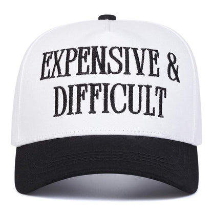 Expensive & Difficult Two-Tone Trucker Hat | Unapologetic Vibe For Girls